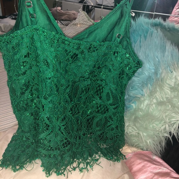 Green hippy shirt - Picture 3 of 3